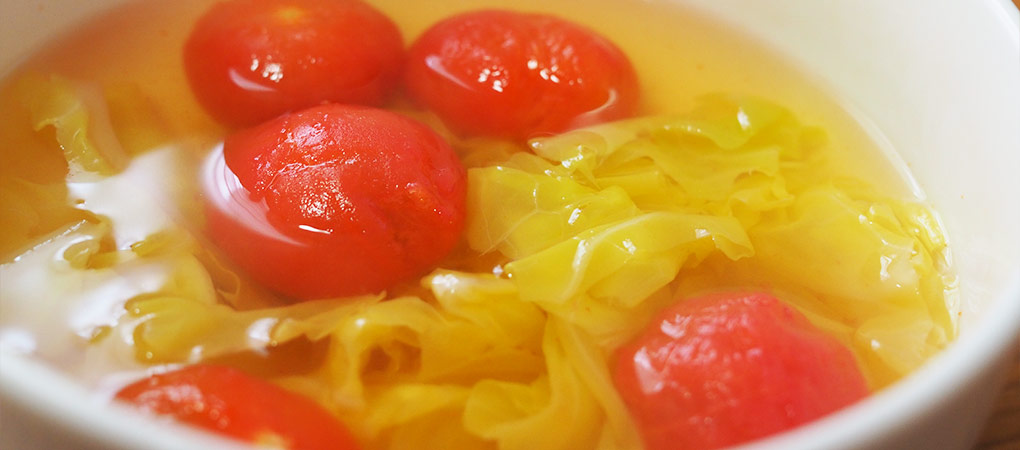 プレミアムフルティカとキャベツの洋風スープ イメージ